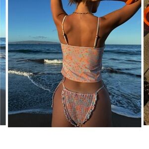 Strawberry Milk Mob Tankini marmalade